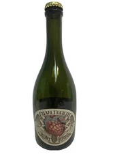 Jester King Atrial Rubicite Blend #4 2014 Empty Bottle and Cap for Display