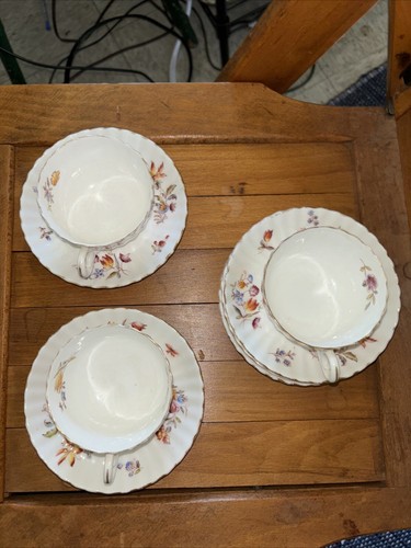 ¡HERMOSOS VASOS Y PLATILLOS DE PORCELANA PR RORSTRAND CON EXTRAS! SUECO - Imagen 2 de 14