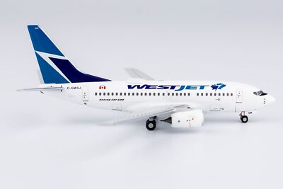 1:400 NG Model WestJet BOEING 737-600 Passenger Airplane Diecast Aircraft Model