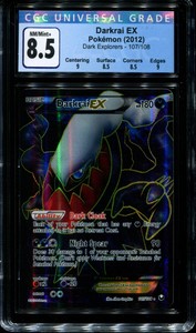 Darkrai EX - 107/108 - CGC 8.5 NM/Mint+ - Dark Explorers - 65367 | eBay