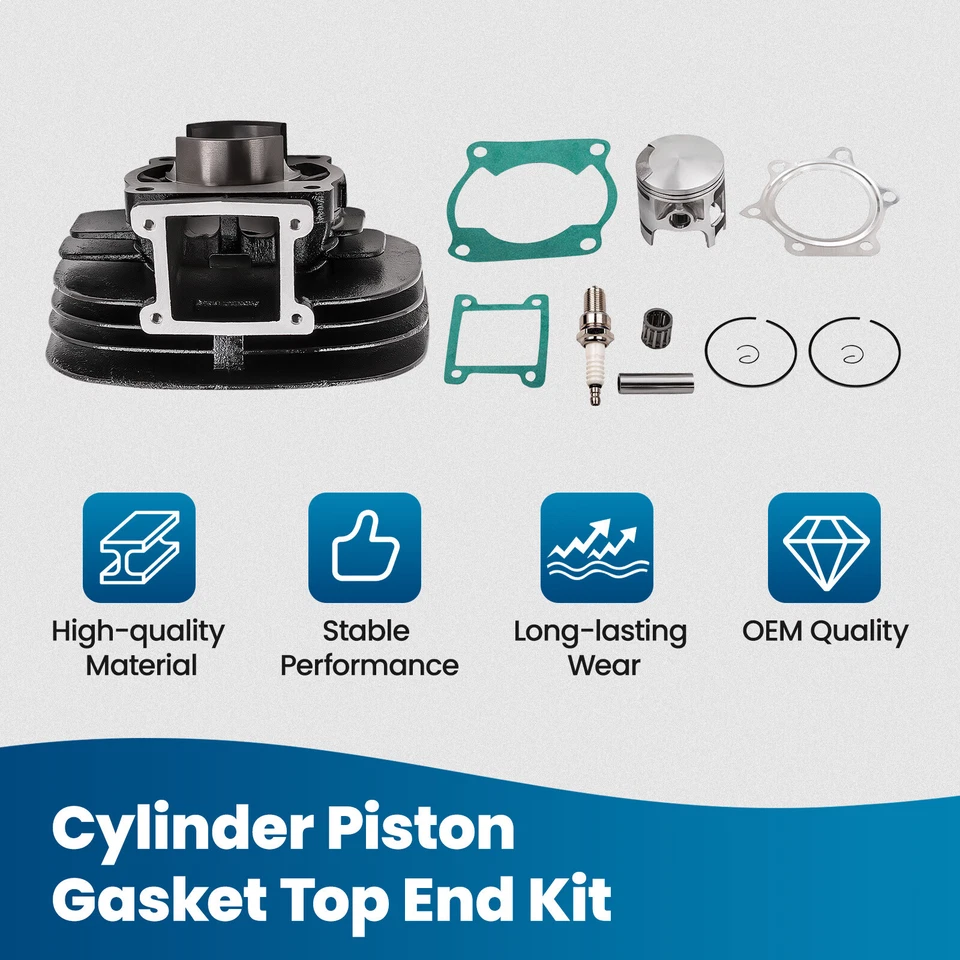 Juego de kit de extremo superior de junta de pistón de cilindro para Yamaha Blaster 200 YFS 200 1988-2006 Foto 2 de 4