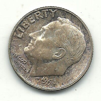 1963-P BU Silver Roosevelt Dime Roll