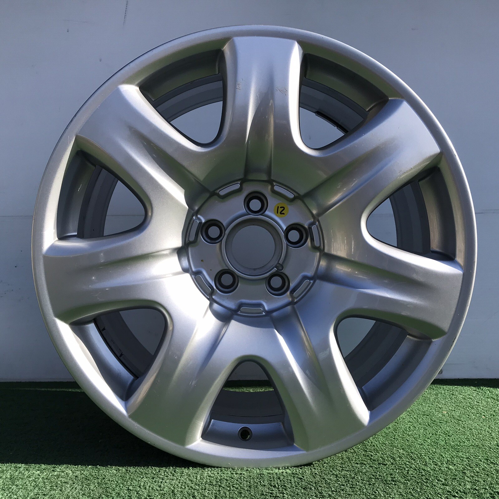 2006-08 BENTLEY CONTINENTAL 19" GENUINE FACTORY OEM SILVER WHEEL RIM 3W0601025P