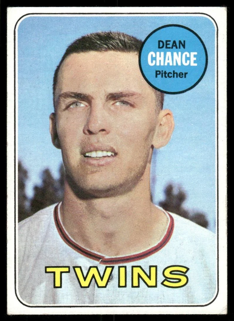 Dean Chance trading card
