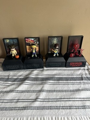 Stranger Things Upside Down Capsule Lot of 4 Figures Yume Toys Not Complete