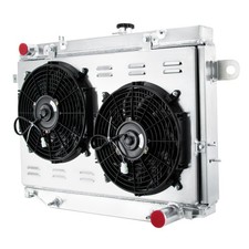 4-row Aluminum Radiator Shroud Fan Ffit 1998-2007 Toyota Land Cruiser 4.7l V8 4-row Aluminum Radiator Shroud Fan Ffit 1998-2007 Toyota Land Cruiser 4.7l V8