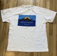 Super Rare Vintage Apple T-Shirt. Size Large. Macworld Cruise 1996 Employee Y2K