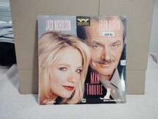 Man Trouble Laserdisc, 1992 Brand New Sealed
