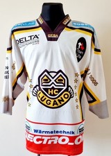 HC Lugano Ice Hockey 2004 - 2005 Home Yvette Jersey size Medium
