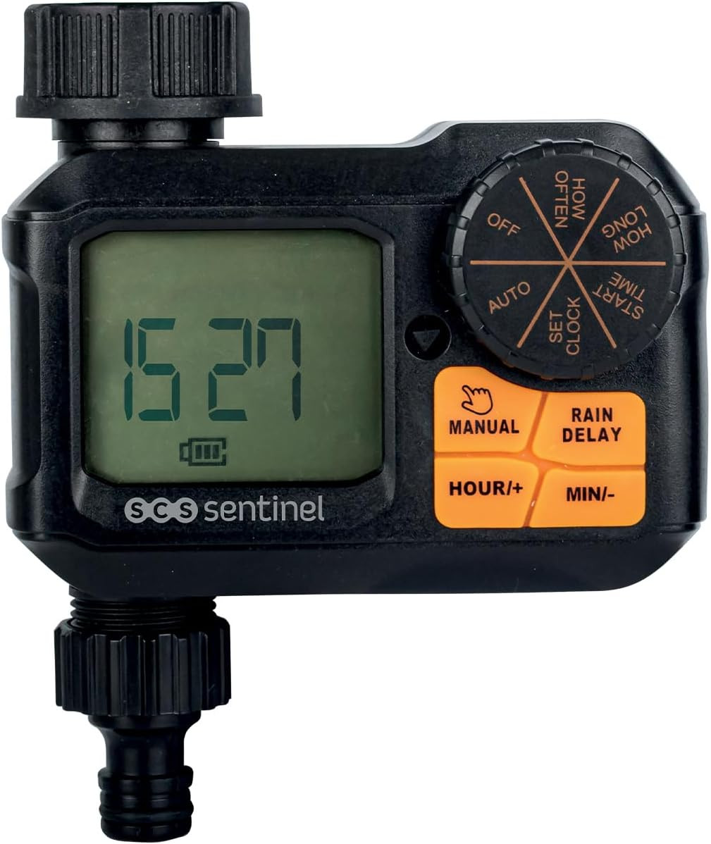 Timer Irrigazione Esterno Compatto 122X64,9X118 mm - Centralina Giardino