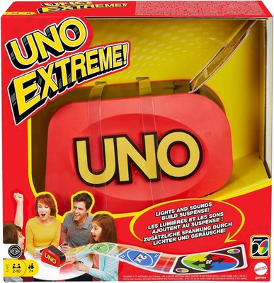 Mattel Games UNO Extreme, UNO Kartenspiel Für Die Familie (NEU & OVP)