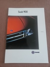 Saab 900 Turbo T16 I Aero Brochure 1992 37pgs