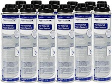Aquascape Professional Black Waterfall Foam Sealant 24 oz. 30096 12 Pack
