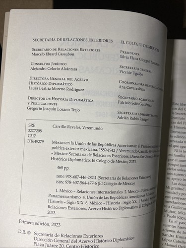 México en la Unión de las Repúblicas Americanas, el Panamericanismo y la Politic - Bild 11 von 11