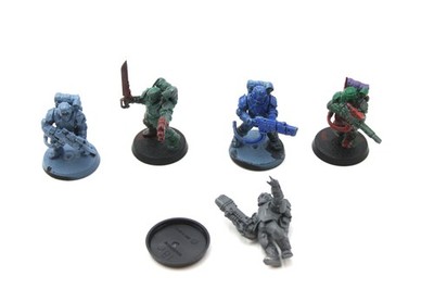 Used Warhammer 40K Militarum Tempestus: Tempestus Scions (5)