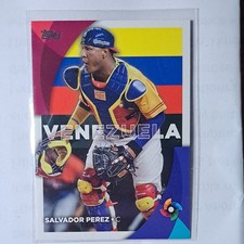 SALVADOR PEREZ Topps 2023 Series 2 World Baseball Classic Stars WBC-18