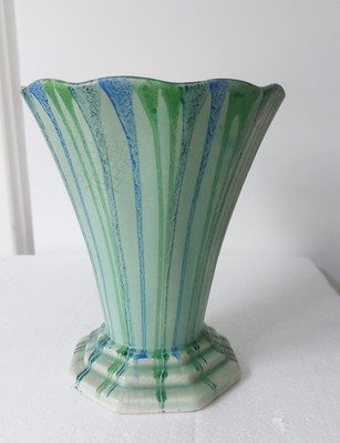 Art Deco Thomas Forester & Son Ltd Phoenix Ware Vase unvollständig 