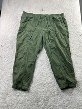 Old Navy Pants Mens XL Green Jogger Elastic Waist Tapered Leg Casual Lightweight