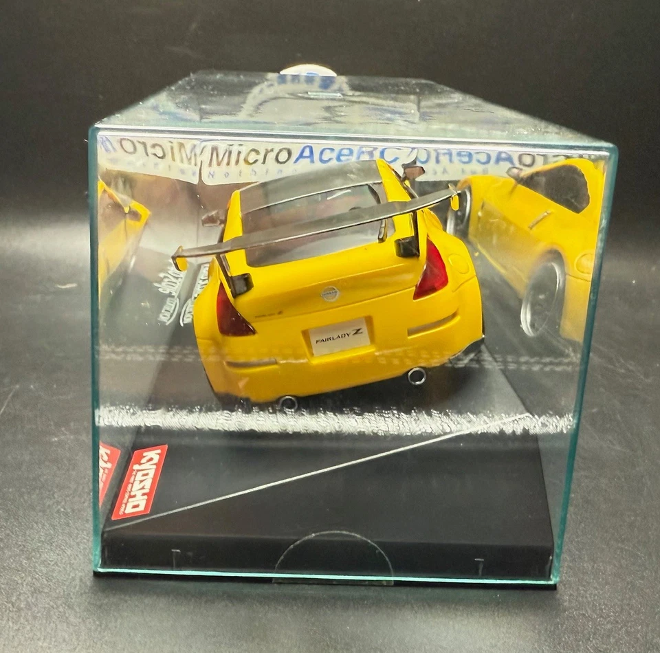 KYOSHO Mini-Z Racer MZP412MY Nissan Fairlady Z NISMO S-Tune GT-Wing Yellow - Image 3 of 4