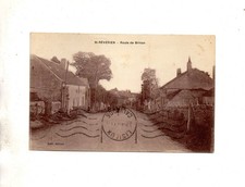 CPA - 58 - SAINT REVERIEN - Route de Brinon - animée - voyagée en 1940