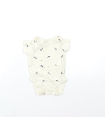 Baby UK Größe 0-3 Monate George Beige Strampler Einteiler