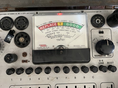 Sylvania 5V4G Full-Wave Rectifier Tube - Tested Strong - EICO 666 Tested - Picture 2 of 2
