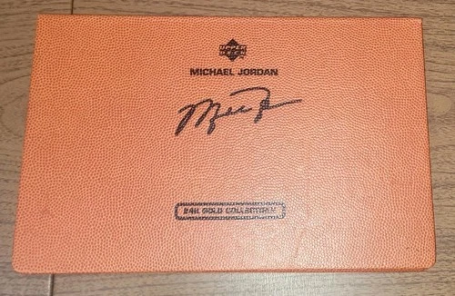 Vintage Upperdeck 1999 24K Gold  Michael Jordan card set. 1838/2300