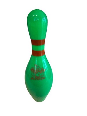 Vintage Green AMF Bowling Pin For special events Or Crafting Regulation Size