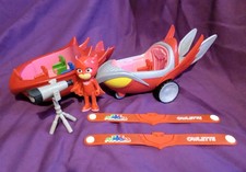 PJ MASKS OWLETTE BUNDLE : Car   Turbo Racer   Figure   Telescope   Bracelets