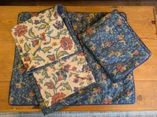 New Sheridan Australia 4 piece Euro Shams Floral Boho: 2 styles