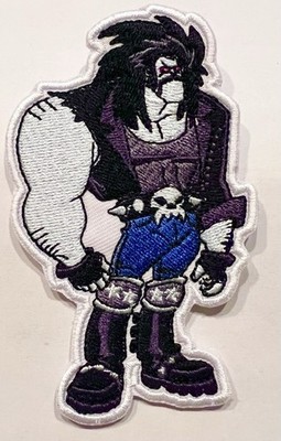 SUPERMAN embroidered LOBO figure patch action justice league animated series