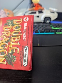 ***NES Used Double Dragon-100% Authentic-CIB Complete in Box-Game Box Manuel