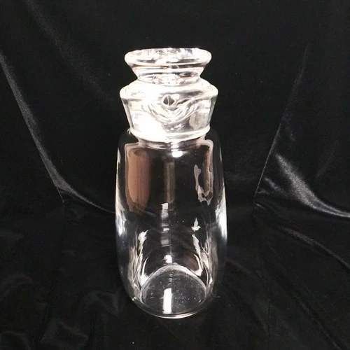 1950's Steuben Teardrop Martini Cocktail Shaker Carafe Vintage Glass Barware