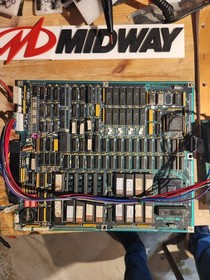 MORTAL KOMBAT 1 PCB JAMMA ARCADE BOARD SET PROTO REV WORKING!!! (Y-UNIT) MIDWAY