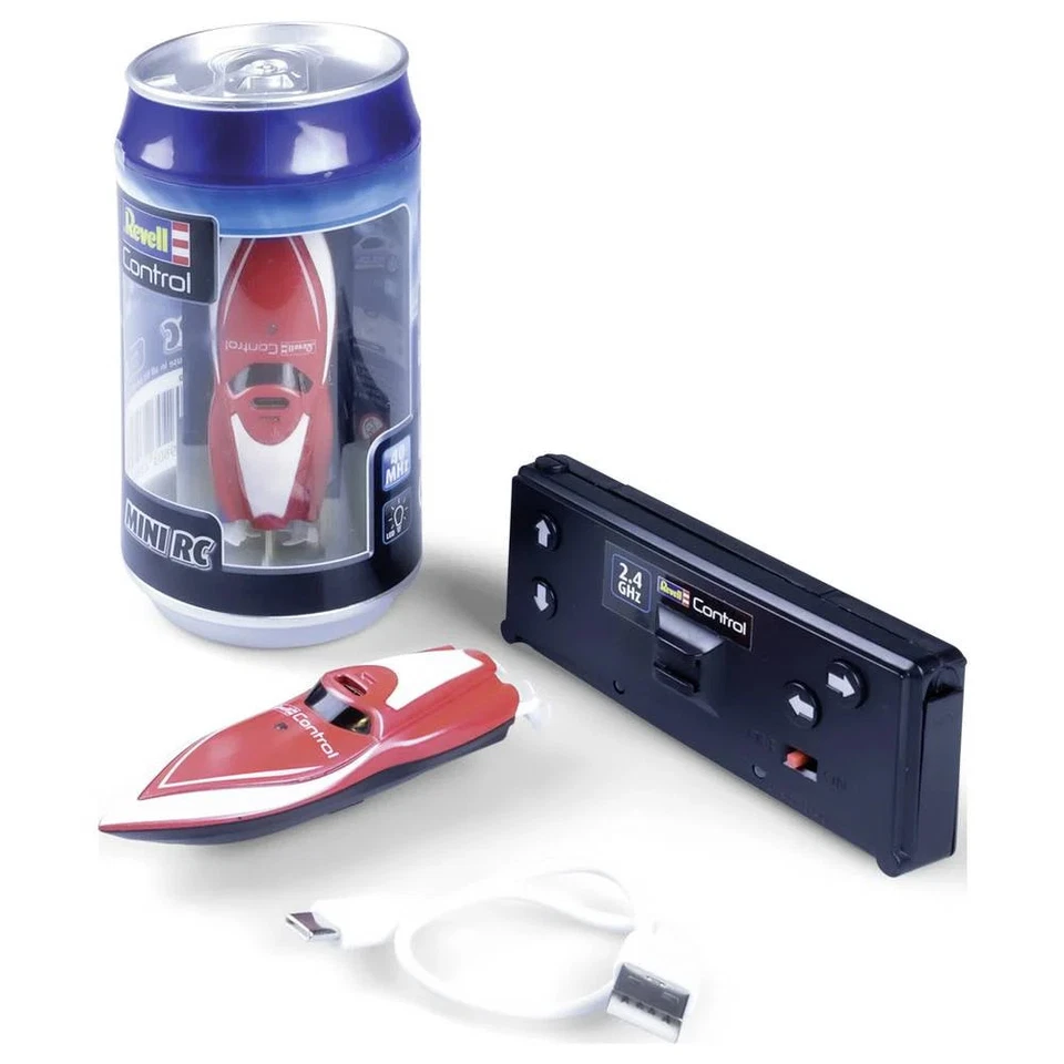 Revell Control Mini rouge Bateau RC débutant motorisé prêt à fonctionner (RtR) - Photo 4/4