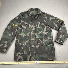 Military Garrison Dress Jacket Mens 6736/38 Green Camo Field Coat PGL Polyester