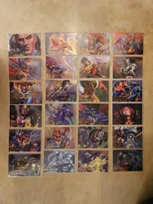 1995 Flair Marvel Annual - Power Blast - Complete Set (24 Cards) - Clean!