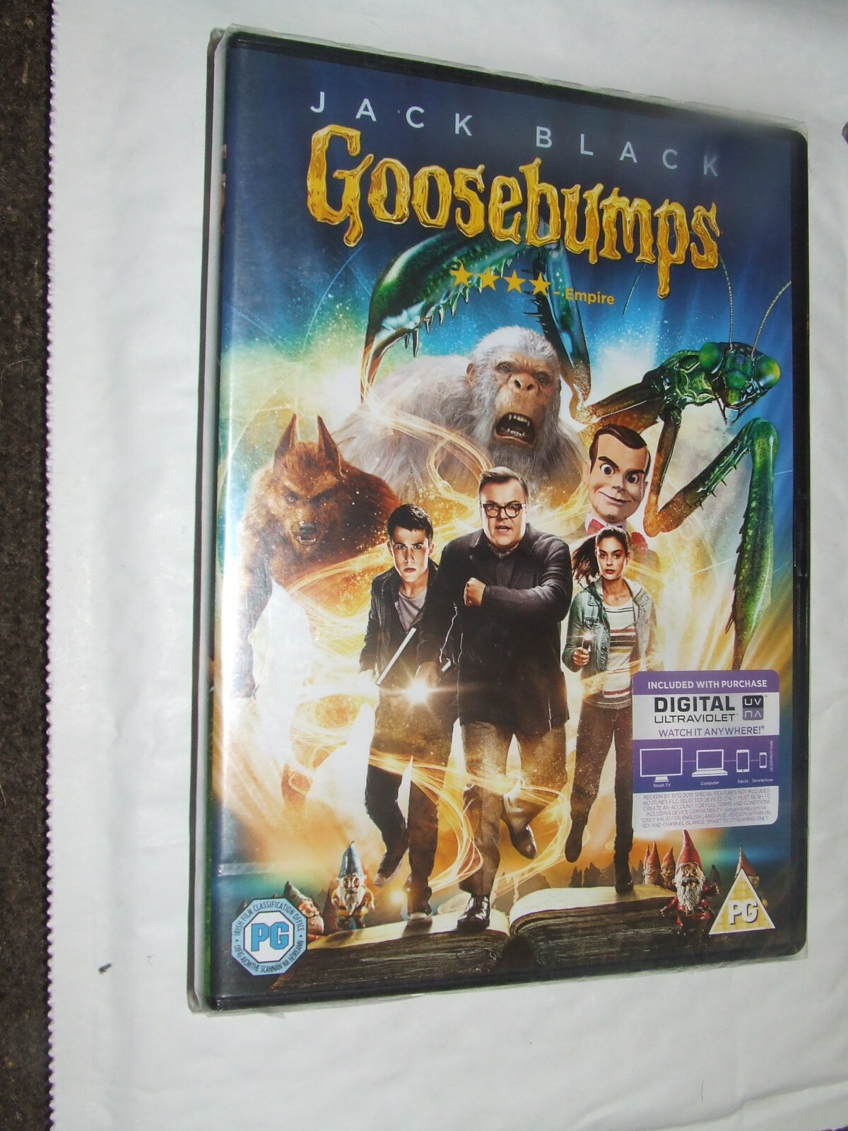 GOOSEBUMPS  (R.L. Stine) Jack Black   DVD NEW & SEALED