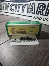 VTG 1985's "The Speedy Stitcher " Sewing Awl in Original Box & Instructions