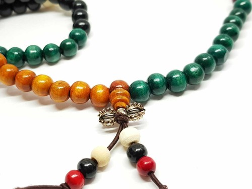 Tibetan 108 Mala Prayer Beads Sandalwood Buddhist Bracelet Necklace Meditation - Picture 24 of 66