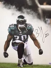 BRIAN DAWKINS "WOLVERINE" PHILADELPHIA EAGLES SIGNED AUTOGRAPHED 16x20 HOF