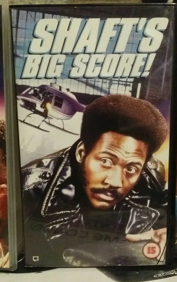 Shaft Trilogy/shaft in Africa/ Shafts Big Score RARE VHS Video's NEW Sealed - Image 3 of 4