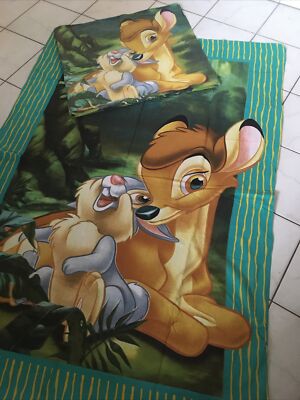 Bettwäsche Bambi und Klopfer DISNEY Reh Kinder Baumwolle 135x200cm *NEUwertig*