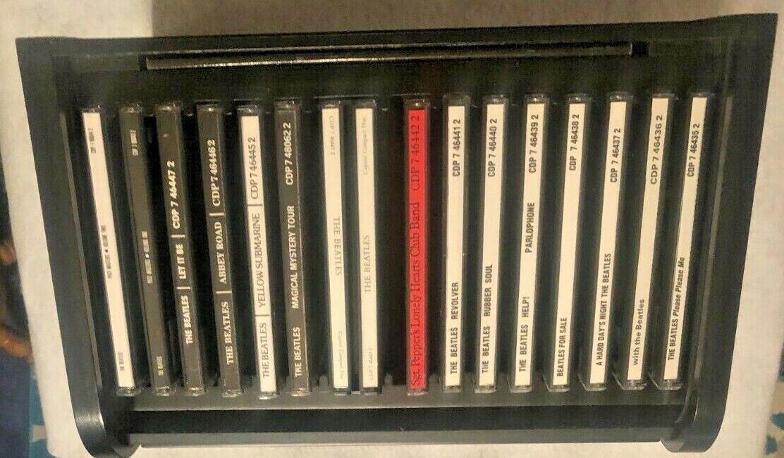 BEATLES: 16 CD ROLL TOP BLACK BOX SET-1988 - GREAT CONDITION - COLLECTOR'S ITEM