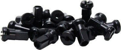 DUBYA Spoke Nipples Black 98-611B 898-611B
