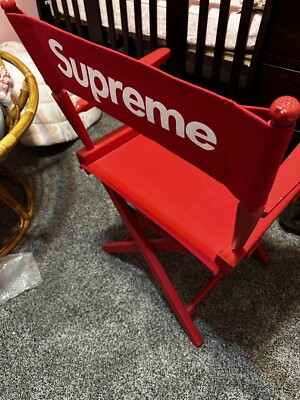 Supreme Red Directors Chair Limited Edition collectors chair