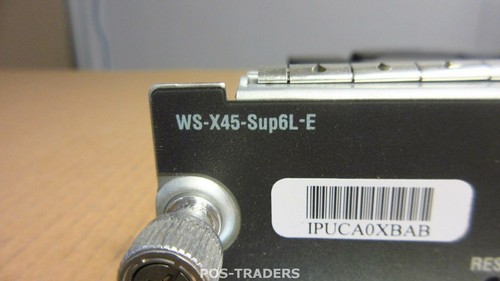 Cisco WS-X45-SUP6L-E Catalyst 4500 E Series Supervisor Engine IN ANTISTATIC BAG - Afbeelding 3 van 3
