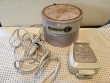 VINTAGE LADY REMINGTON ELECTRIC SHAVER HARD PLASTIC CASE, WORKING