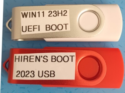 Windows 11-23H2 Boot Install USB No System Requirements