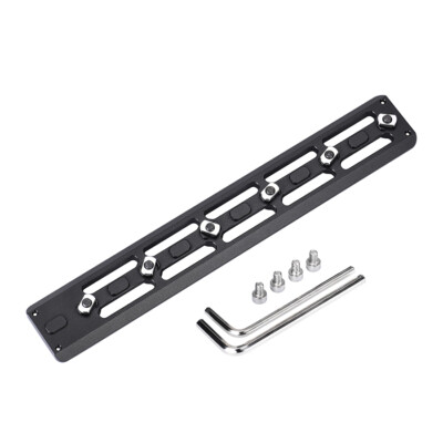 SUNWAYFOTO 11 inch Arca Swiss Adapter M-lok Rail for Rifles,300 mm Long new